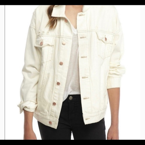 Slightly Distressed Denim Jacket | Poshmark